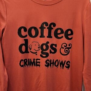 Brick Faded Red Graphic New Long Sleeve Shirt